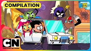 Who Gave Them a License?!🪪😂| Teen Titans Go💝| Cartoon For Kids🥳| @cnindia ​