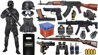 Special Forces military toy gun set ! Watergun, Soft Bullet, Sniper, Ak47, M16, Machine Gun, Nerf 90 screenshot 1