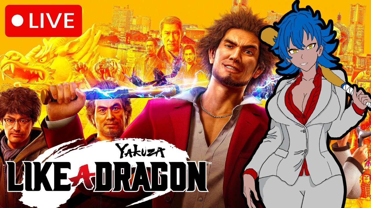 Experiencing The Yakuza Series | Yakuza: Like a Dragon (Yakuza 7???) – CantDoGames Live Stream #21