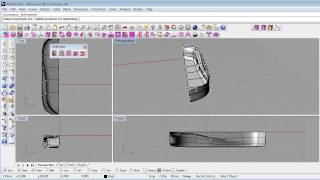 Modeling a tub with T-Splines v2 and Rhino 4