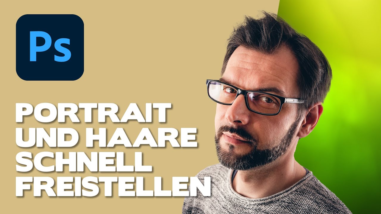Schnell Portrait Und Haare Freistellen Photoshop Tutorial Youtube