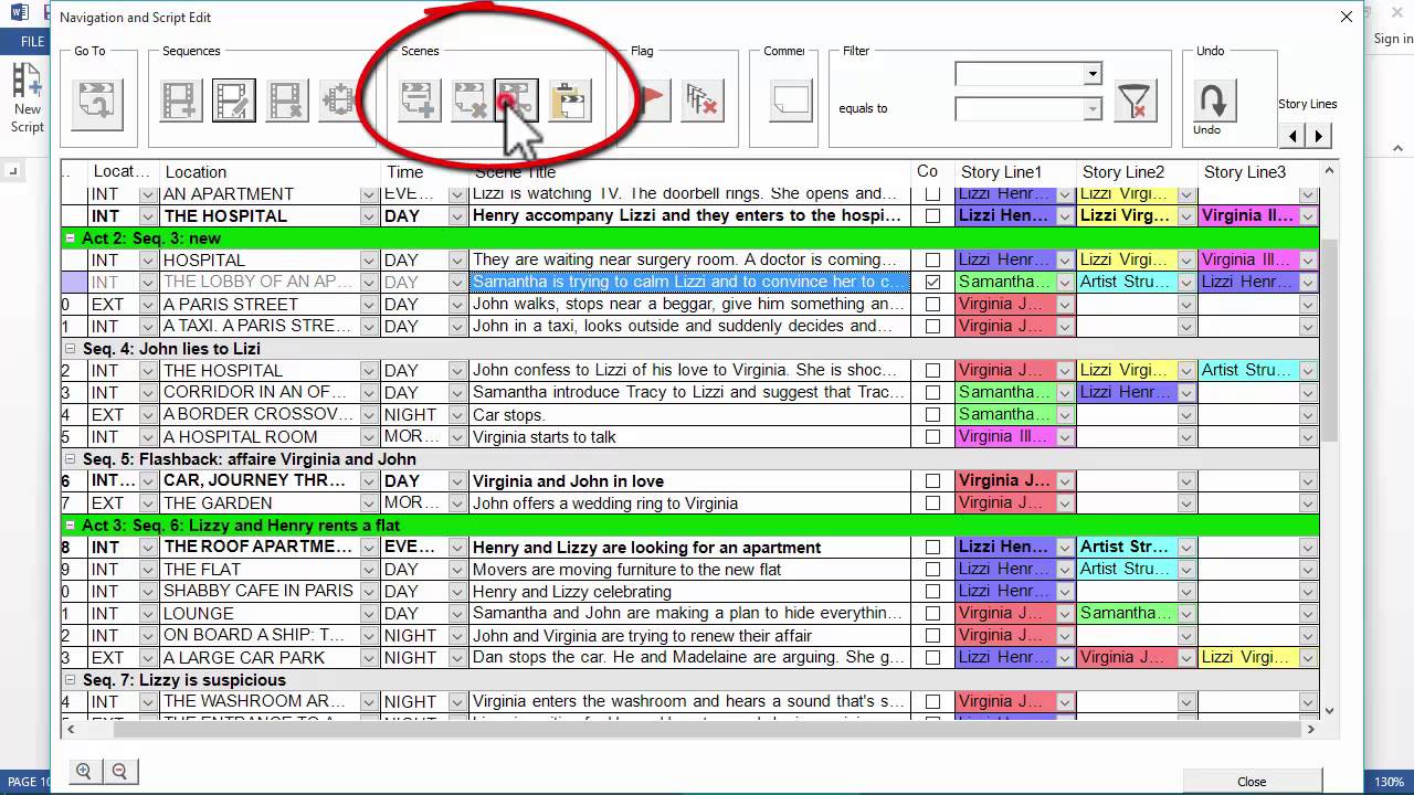 Overview and Structure with Dialogue Script Writing software - YouTube