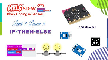 Micro:bit - IF-THEN-ELSE  || Level 2 Lesson 3 || STEM Coding ||