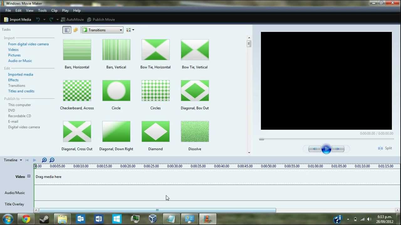 6. windows movie maker