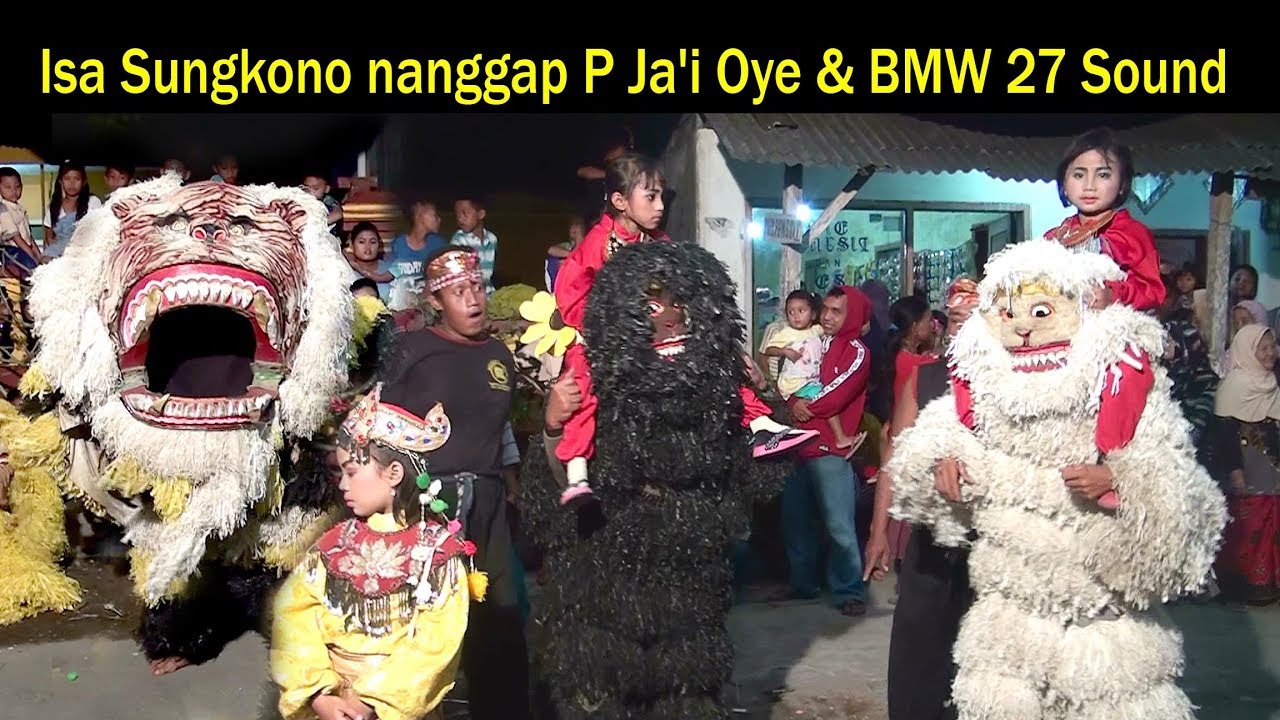 Isa Sungkono Kunir Kidul nanggap P Ja'i Oye kreasi macan dan tari janger Reog Setia Kawan