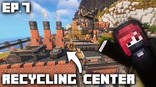 I Recycled EVERYTHING with Minecraft Create mod!