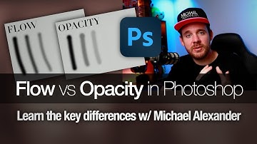 Flow vs Opacity in Photoshop: Differences? | Michael Alexander
