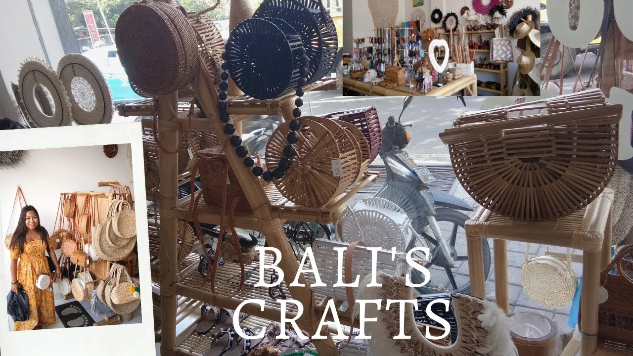Crafts in Ubod//Bali,Indonesia//home of Bali bags : Amazing Asia