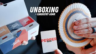 UNBOXING the CARDISTRY TOUCH Collection + Cardistry ASMR screenshot 1