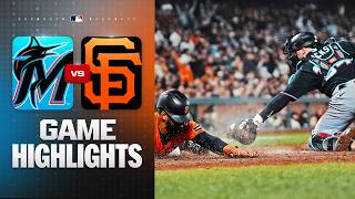 Marlins vs. Giants Game Highlights (4/24/26) | MLB Highlights