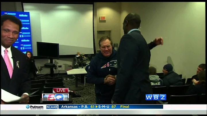 Rosevelt Colvin and Bill Belichick