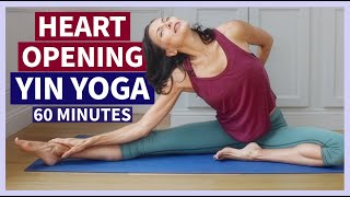 Activate Your Vagus Nerve With Heart Opening Yin Yoga | 60 minutes