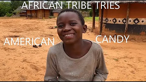 African Tribe tries American candy for the first time