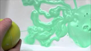 Expanding Foam Squirting Egg