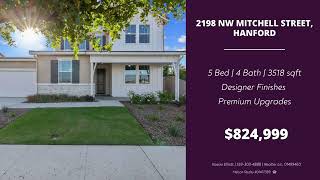 JUST LISTED FOR $824,999! 2198 NW Mitchell St, Hanford