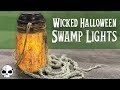 DIY Halloween Props - Mason Jar Hanging Lights (Solar Powered!)