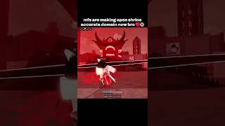 PEOPLE ARE MAKING OPEN DOMAIN USING SKILL BUILDER BRO | Jujutsu Shenanigans Roblox