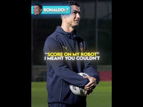 Messi & Ronaldo VS Robot Goalkeeper 🥶🥶