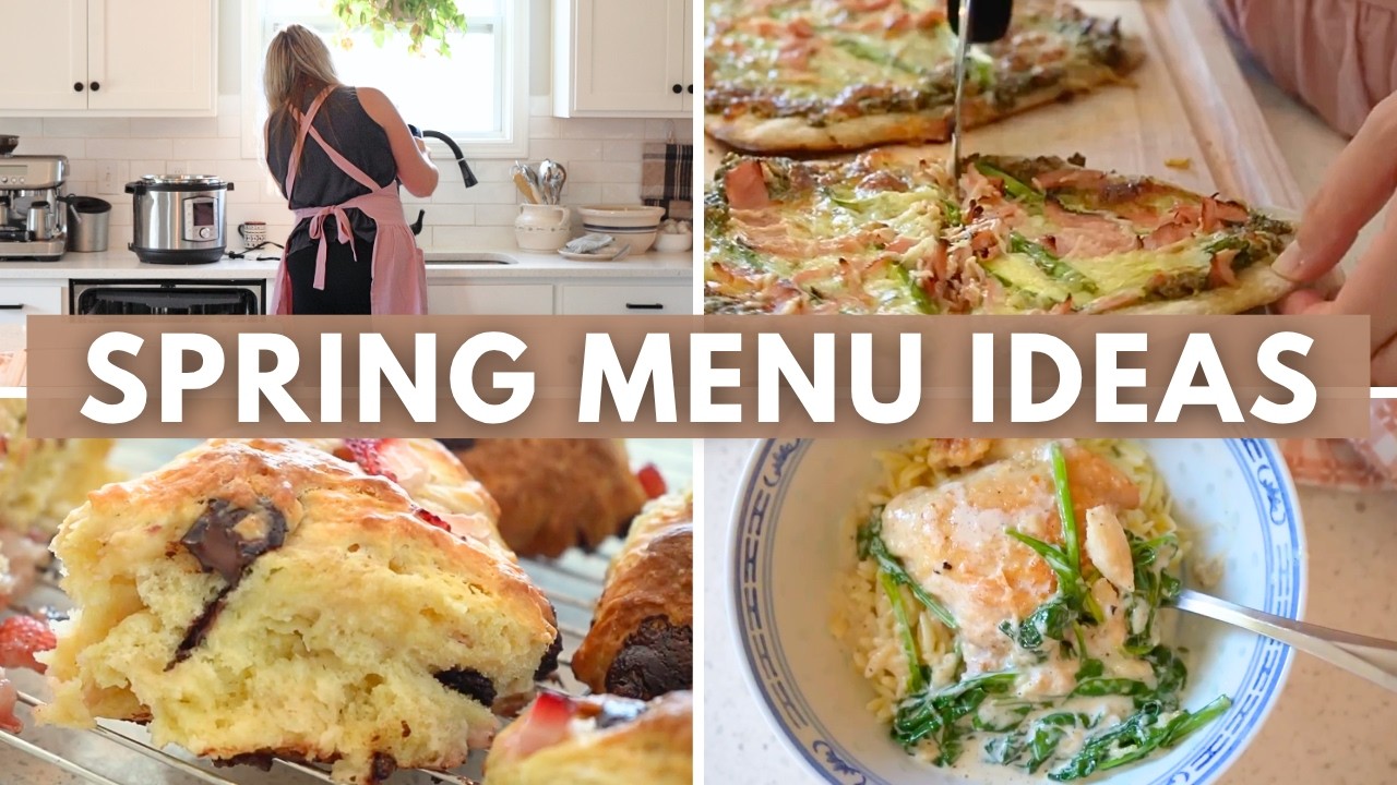 5 Scratch-Made Spring Recipes | Dinner, Dessert, and More! - YouTube
