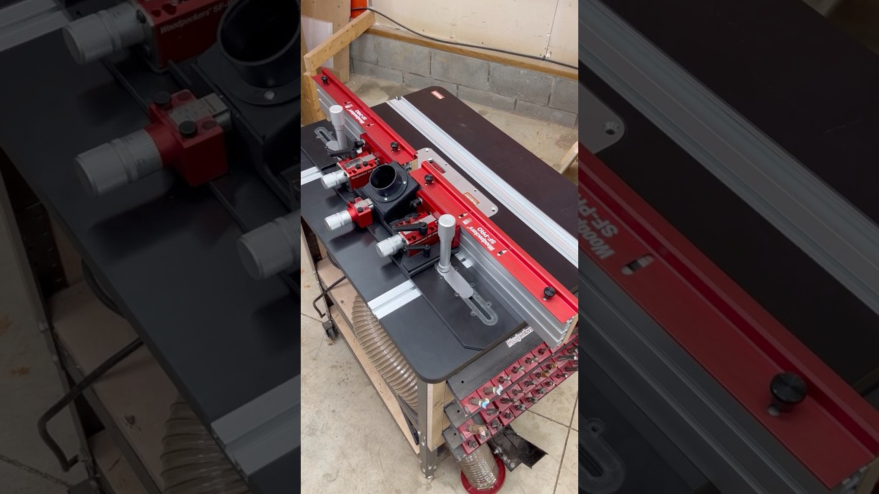 This Fence fits almost ANY Router Table! Woodpeckers SF-Pro Universal Router Table Fence