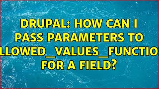 Celebrity Drupal: How can I pass parameters to allowed_values_function for a field? Wealth