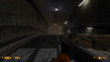 Black Mesa Source: Surface Tension - Gargantua Scene