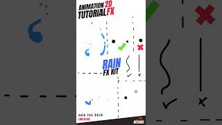 Celebrity 💧 Rain FX Kit – How to Animate Rain in 2D Wealth