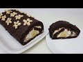 ШОКОЛАДНЫЙ БАНАНОВО-АРАХИСОВЫЙ РУЛЕТ ( chocolate banana - peanut roll )