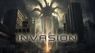 Alien Invasion Ambience | ASMR | Dark Ambient, battlefield, sirens, sci-fi, jet fly by, riot sounds