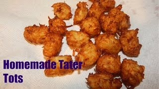 Homemade tater tots
