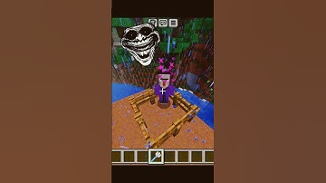 Minecraft logic | Troll face #shorts #minecraft #trollface