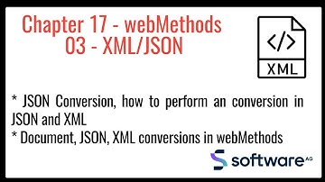 webMethods Chapter 17 | 03 - JSON Conversion, Document to JSON AND XML in webMethods