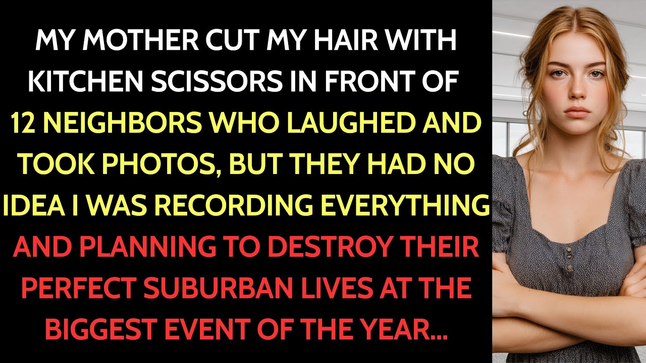 Mom Cut My Hair With Kitchen Scissors Dad Laughed 12 Neighbors Watched From Their Porches