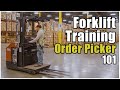 How to Operate a Forklift | Order Picker | Cherry Picker Training