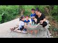 Single Mother - Builds Beautiful and Safe New Stove for Her Kitchen | Ly tieu tieu