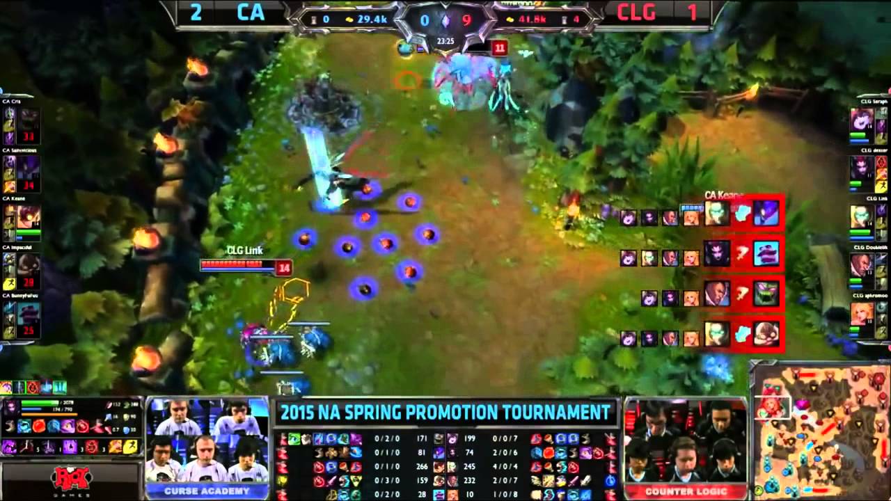 CLG vs Curse Academy Game 4 S5 NA LCS Spring Promotion Bo5 Highlights Counter Logic Gaming vs CA