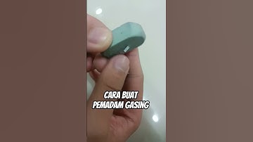 tutorial buat pemadam gasing,senang je