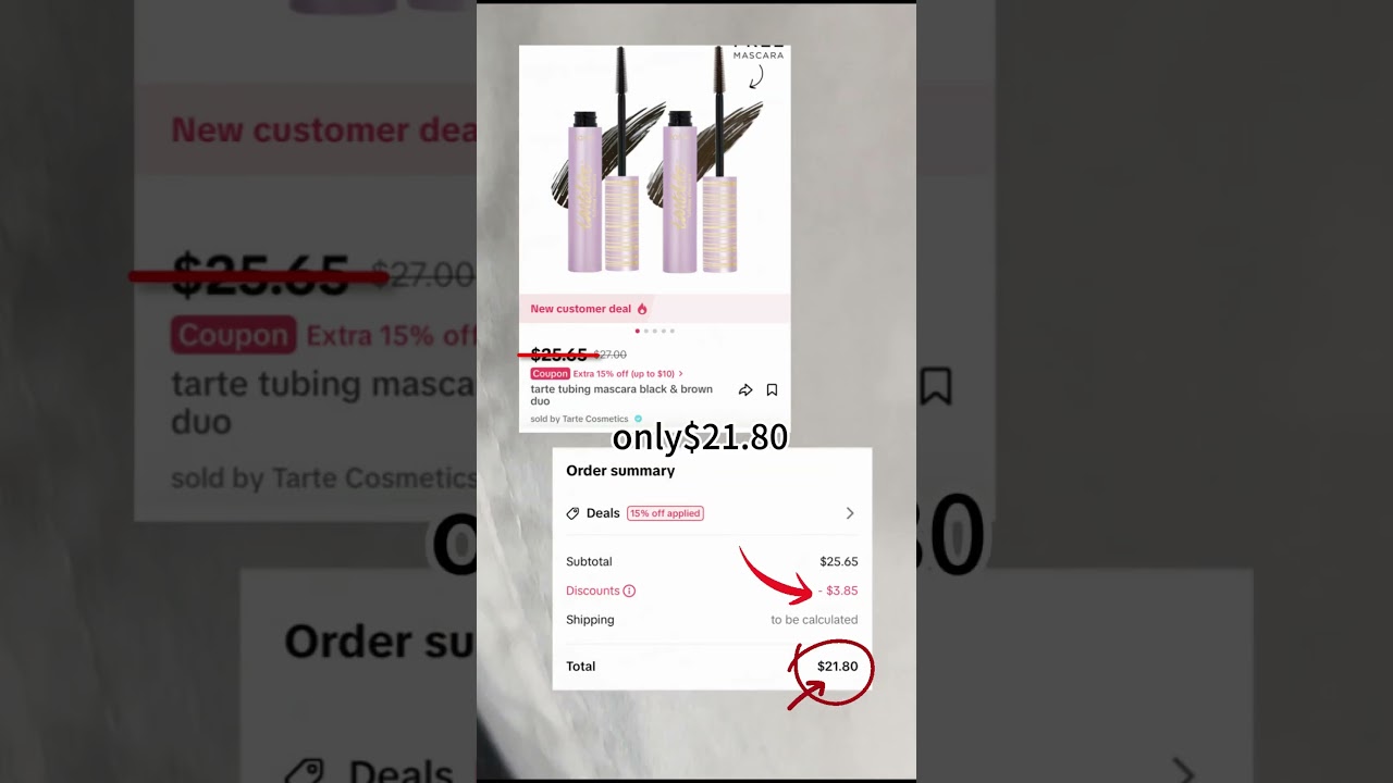 Unbelievable mascara deal: buy one, get one free!