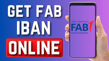 How To Get My FAB IBAN Number ONLINE - How to get First Abu Dhabi Bank Iban Number  ( step by step)