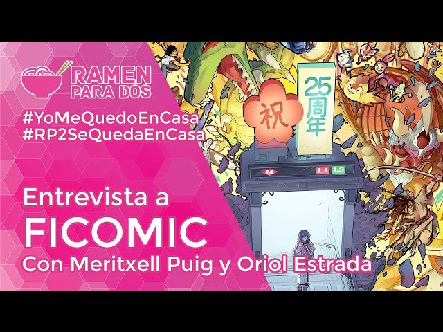 ENTREVISTA A FICOMIC con Meritxell Puig y Oriol Estrada