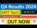 Kpit technologies q4 results 2024  kpit tech results today  kpit tech share news  kpit share