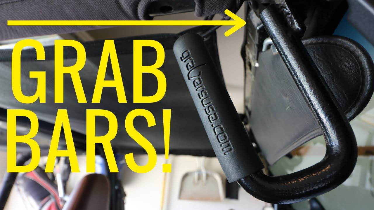 RUGGED GRAB BARS FOR MY JEEP WRANGLER TJ - YouTube
