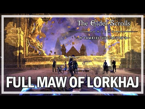 The Elder Scrolls Online - FULL MAW OF LORKHAJ TRIAL GAMEPLAY