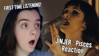FIRST TIME LISTENING TO JINJER - Pisces | Amelia Reacts Music Edition