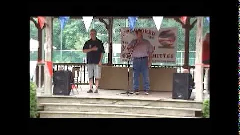 Vincent Capriotti Sings National Anthem
