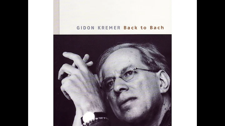 Gidon Kremer: Back to Bach (2006)  A film by Danie...