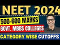 Neet 2024  government mbbs colleges at 500600 neet score  mbbs colleges at low neet scoresneet