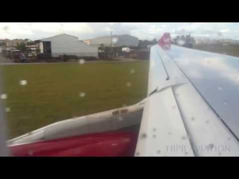 A full in-flight video of Virgin Atlantic's Airbus A333 (Reg: G-VINE) from Barbados Grantley Adams Airport to London Gatwick Airport 7th July 2013. The actual flight was 8hours and 20mins ...