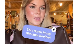 Tory Burch Romy Shoulder Bag Review! 🤎