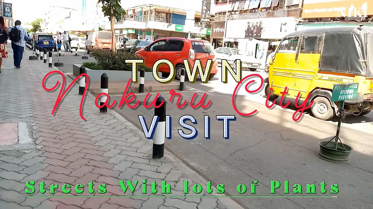 Nakuru's Luxurious Refurbished Kenyatta Avenue and Moi Road Street walk View